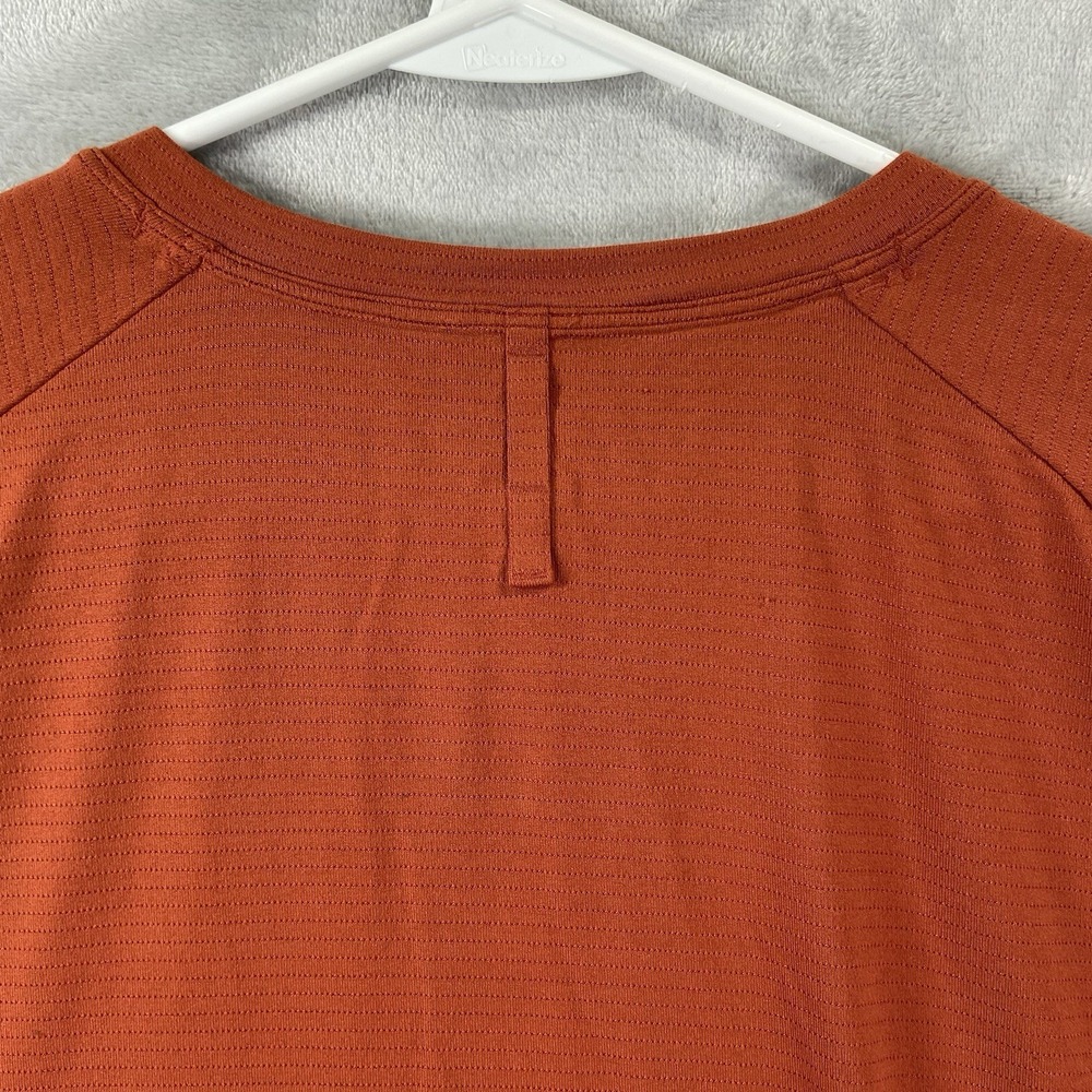 Lululemon T-Shirt mens XXL License To Train Crew Neck Orange - Picture 12 of 14